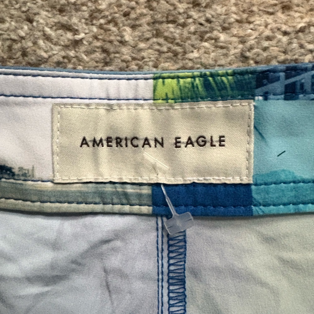 American Eagle Outfitters Blue Board Shorts - Picture 6 of 11